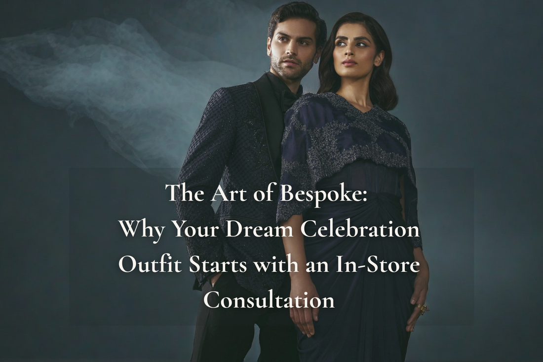 Bespoke Celebration Couture: Your Journey to the Perfect Fit & Custom Designer Lehenga