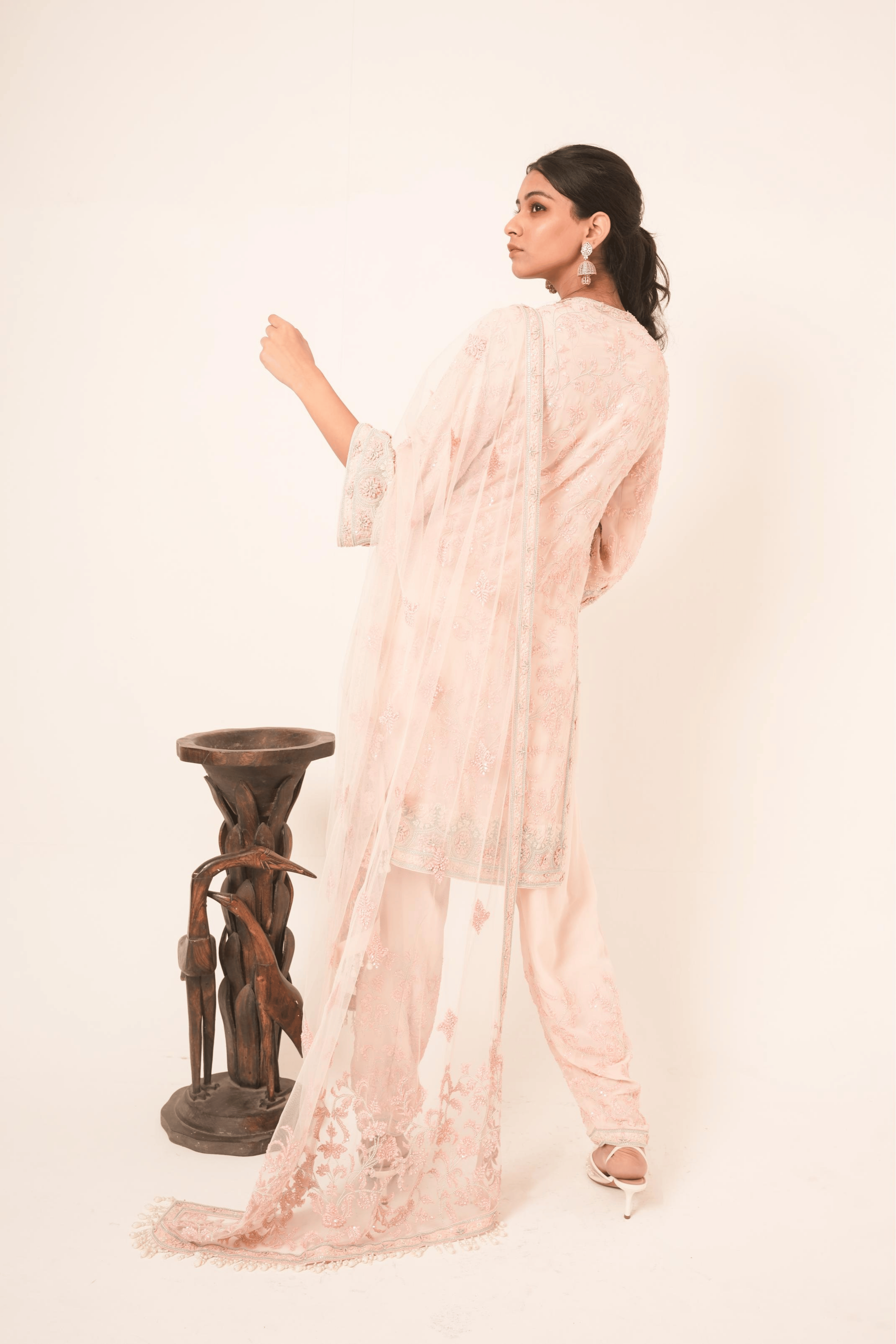 Hand Embroidered Kurta