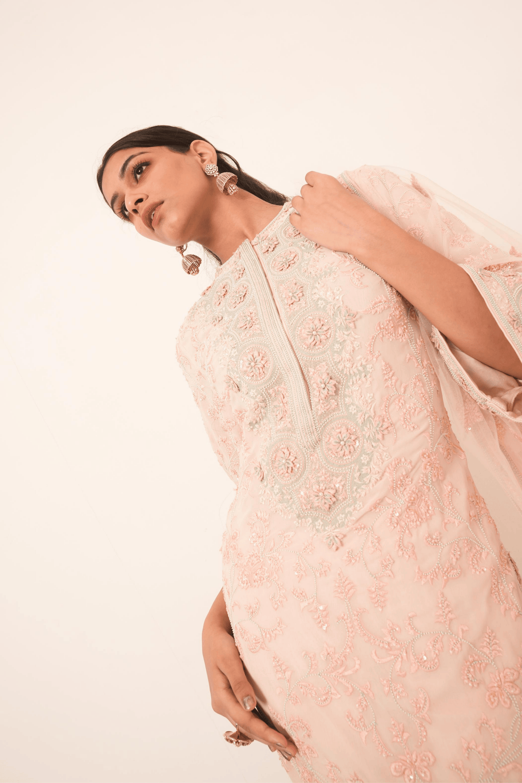 Hand Embroidered Kurta
