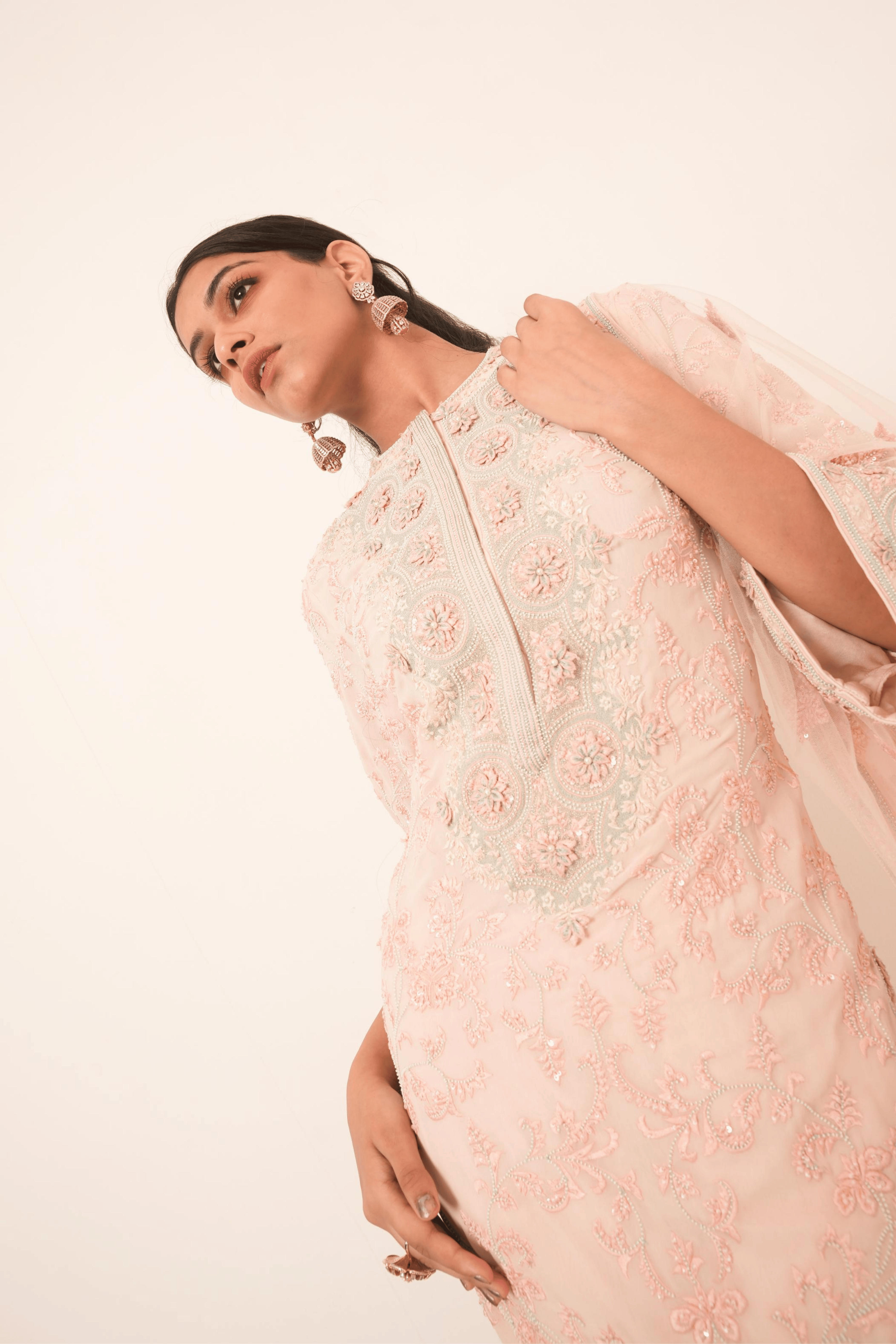 Hand Embroidered Kurta