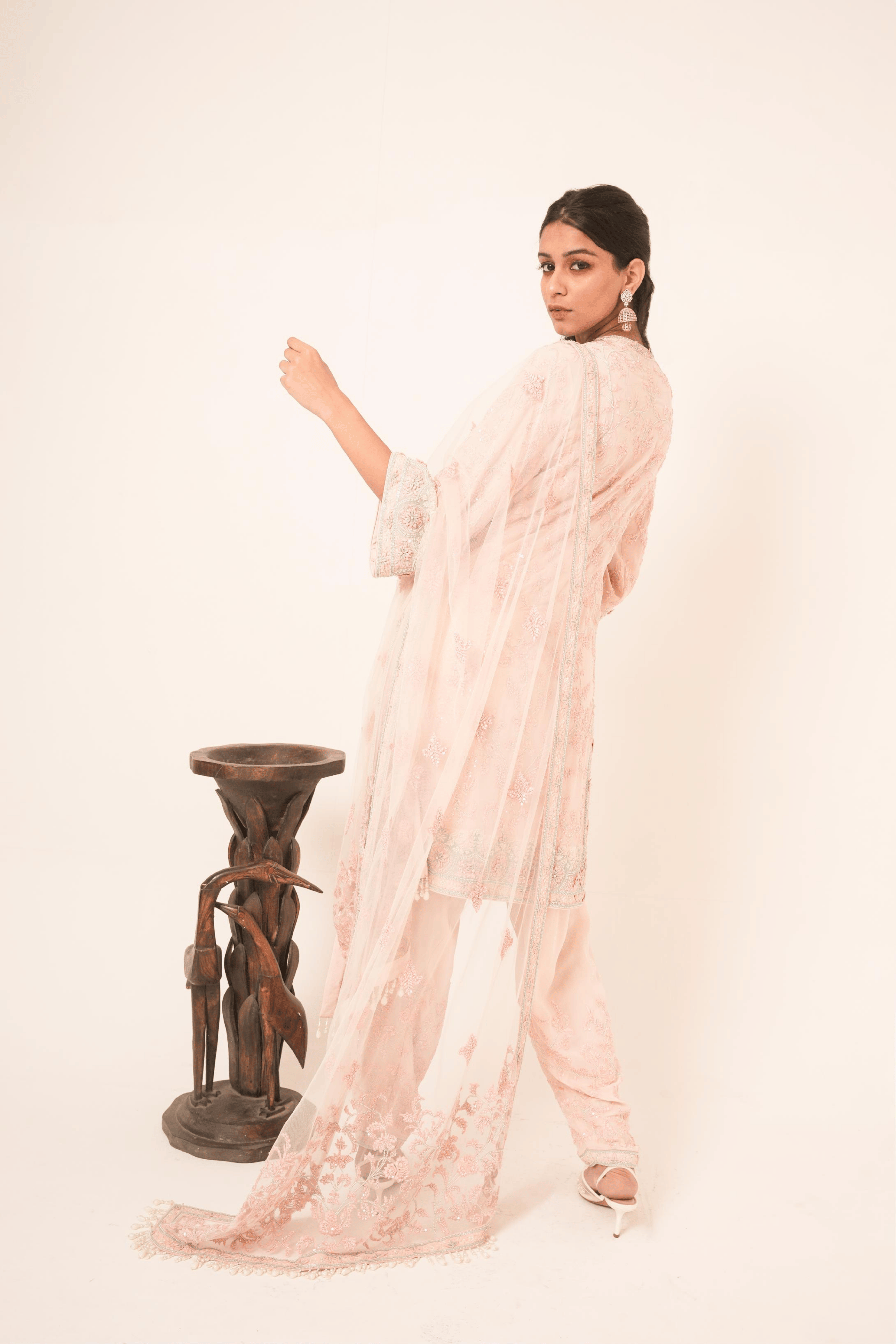 Hand Embroidered Kurta