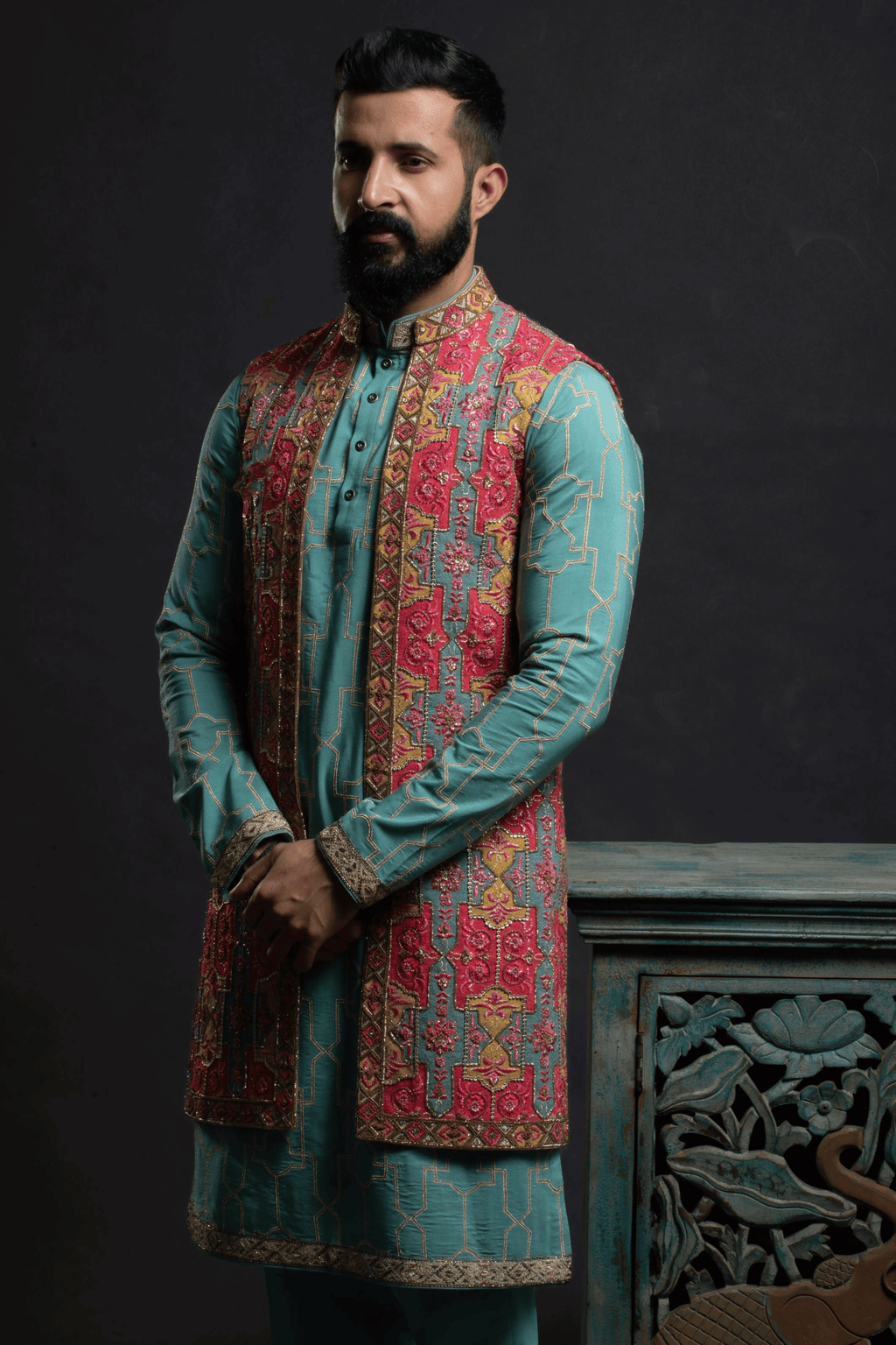 Desert Bloom Long Jacket Set