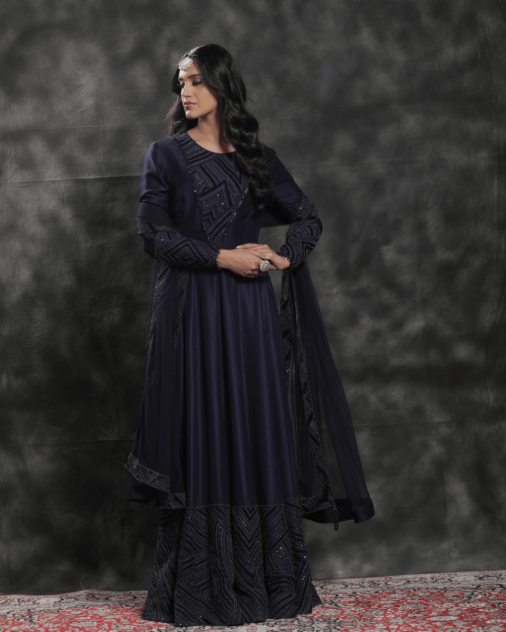Midnight Onyx Suit - Achin Bindlish