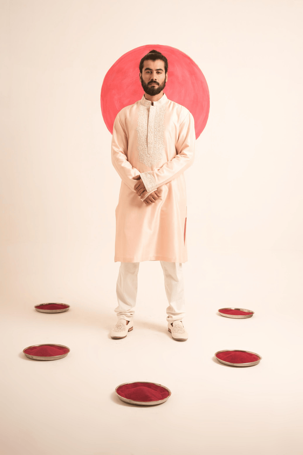 Peachy Zenith Kurta