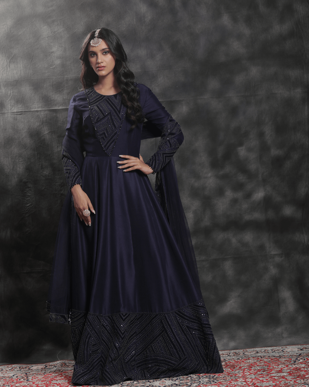Midnight Onyx Suit - Achin Bindlish