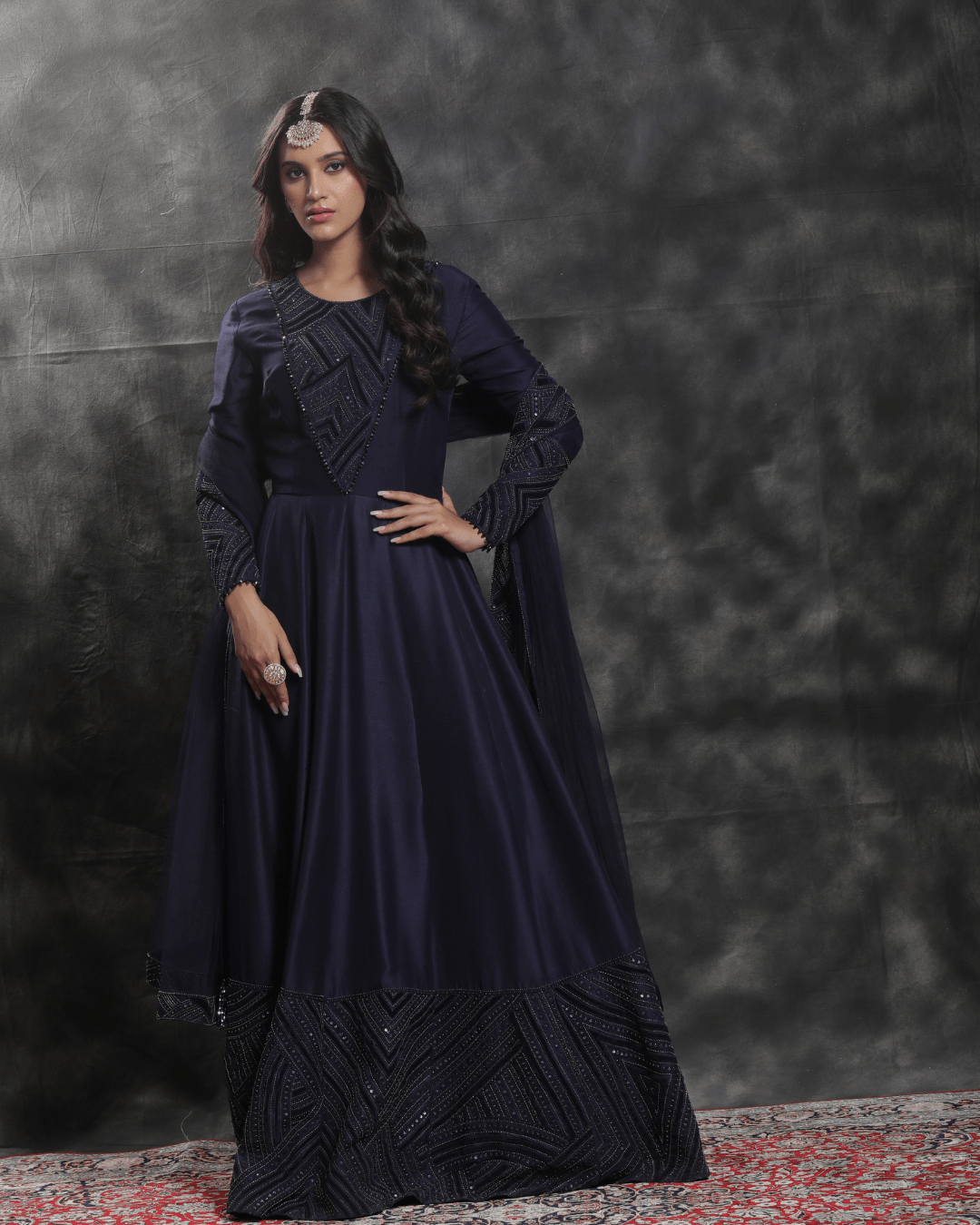 Midnight Onyx Suit - Achin Bindlish