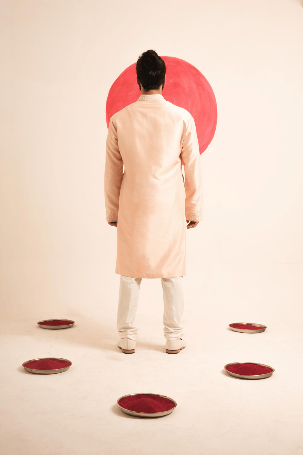 Peachy Zenith Kurta