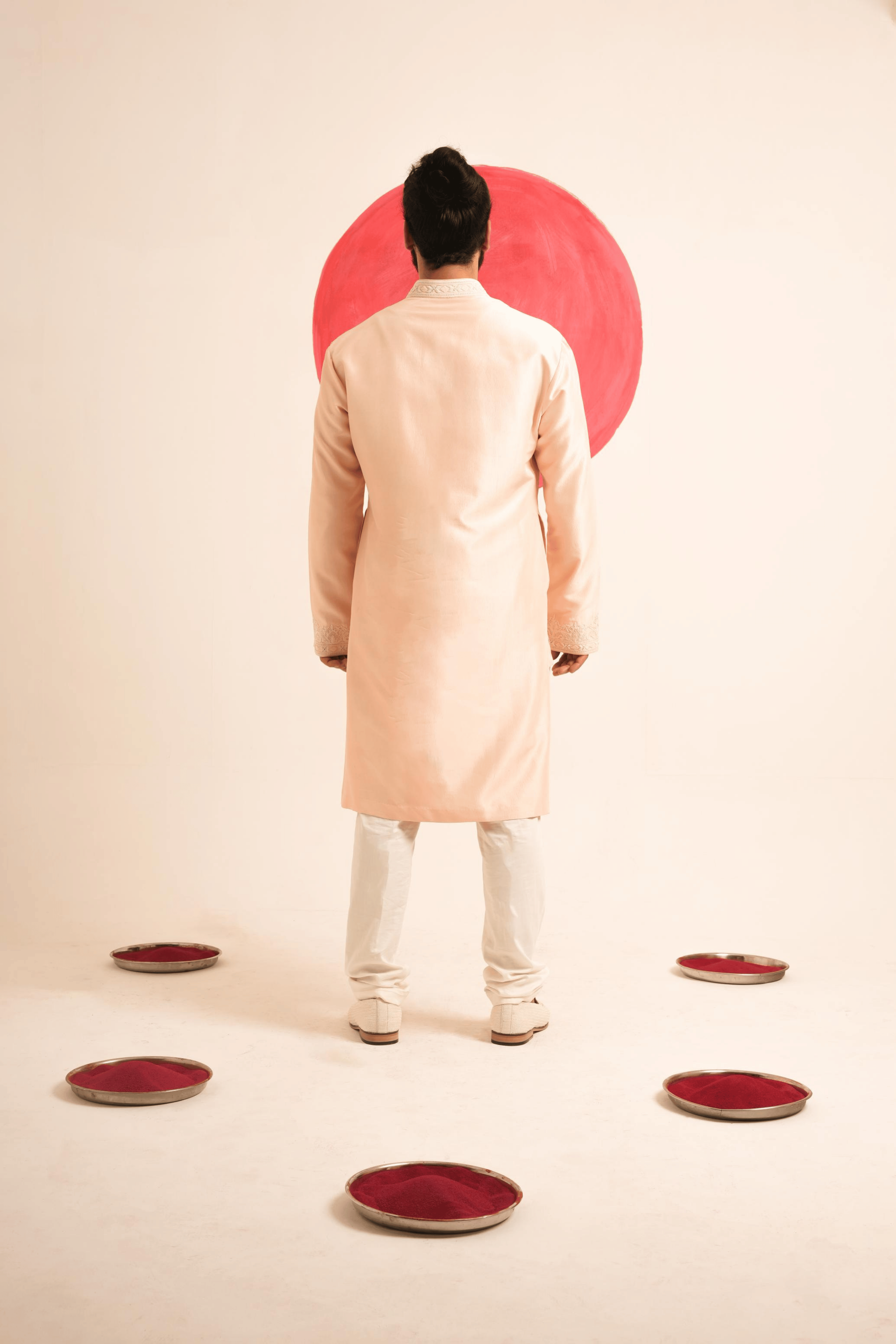Peachy Zenith Kurta