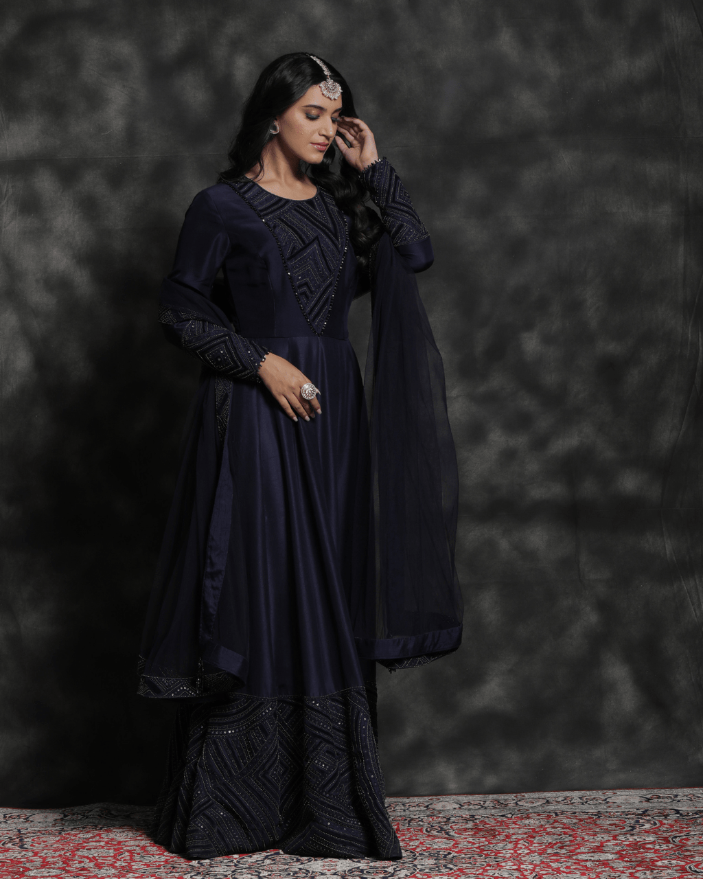 Midnight Onyx Suit - Achin Bindlish