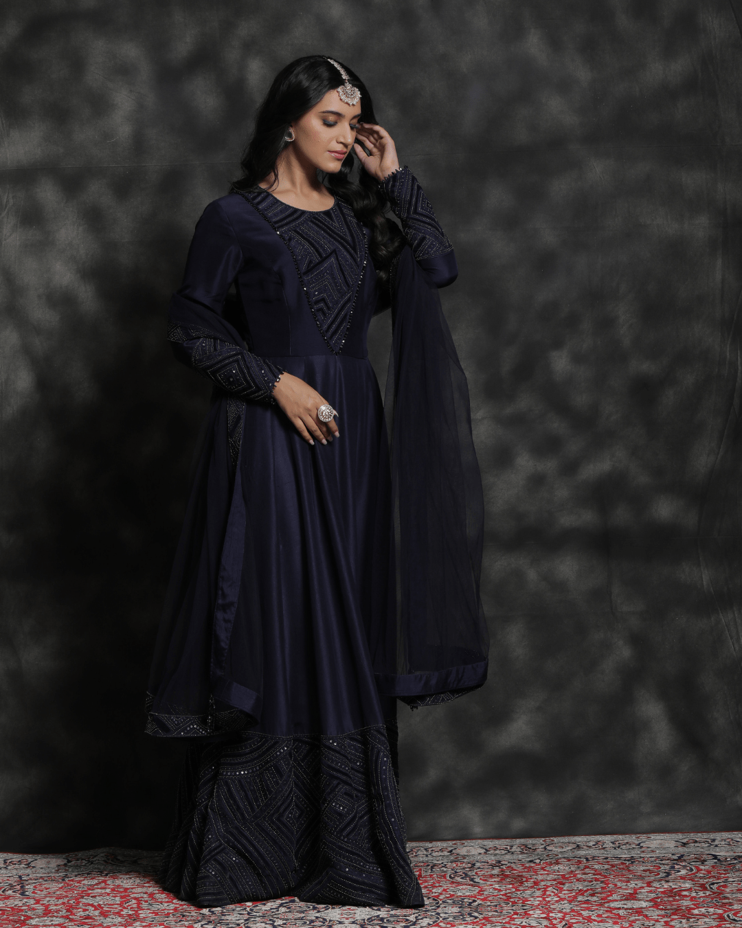 Midnight Onyx Suit - Achin Bindlish