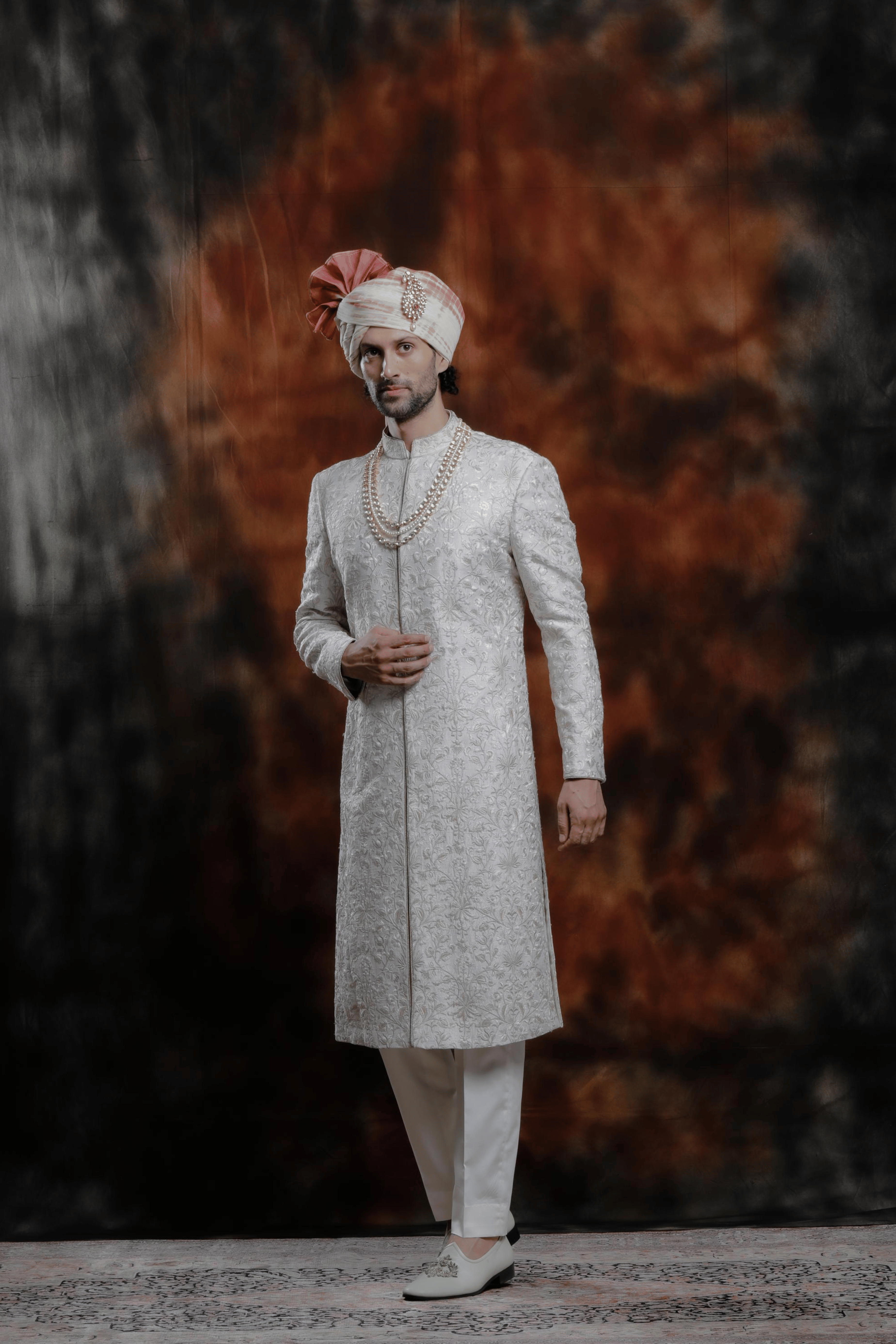 Ivory Heirloom Sherwani