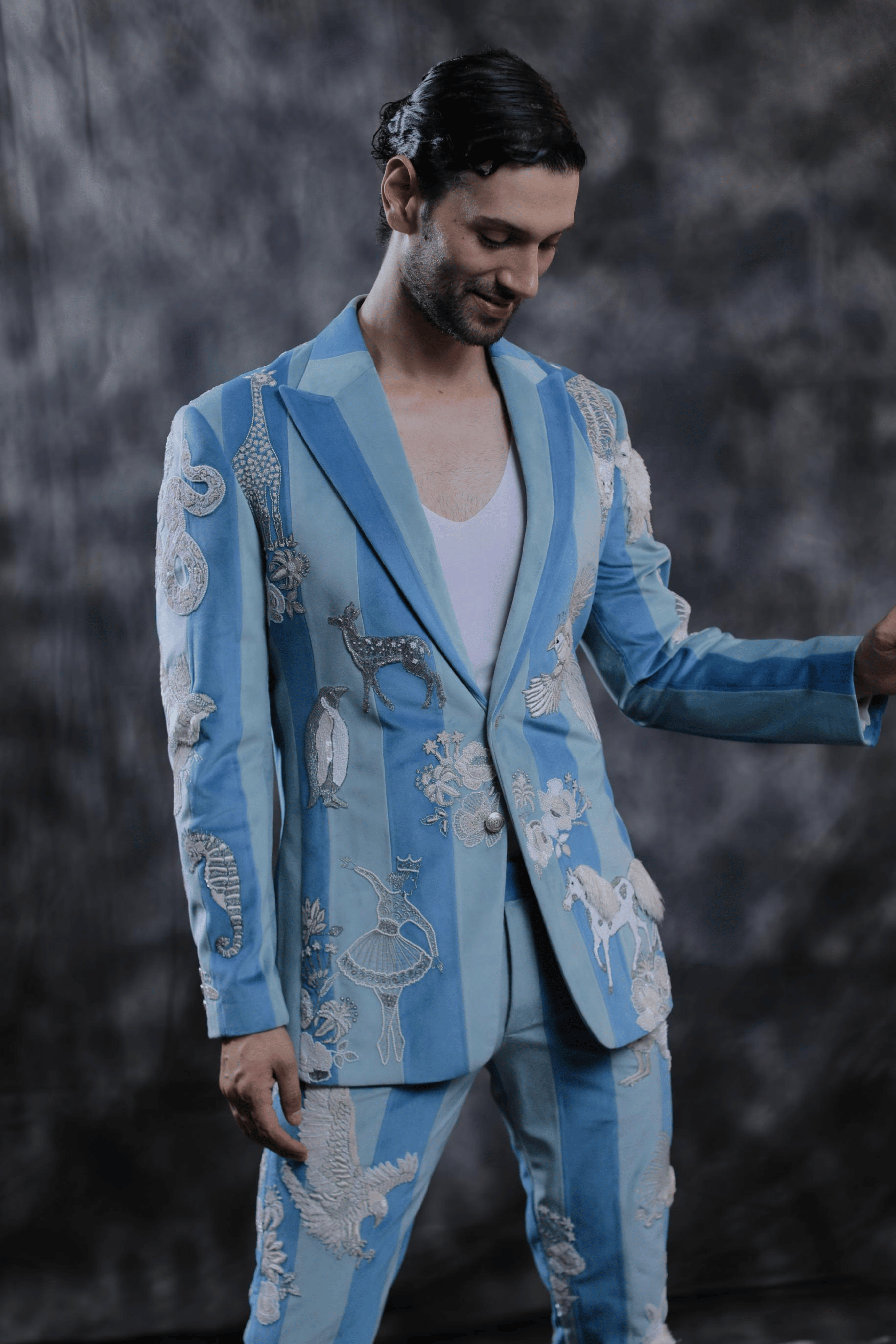 Wild Blue Yonder Suit