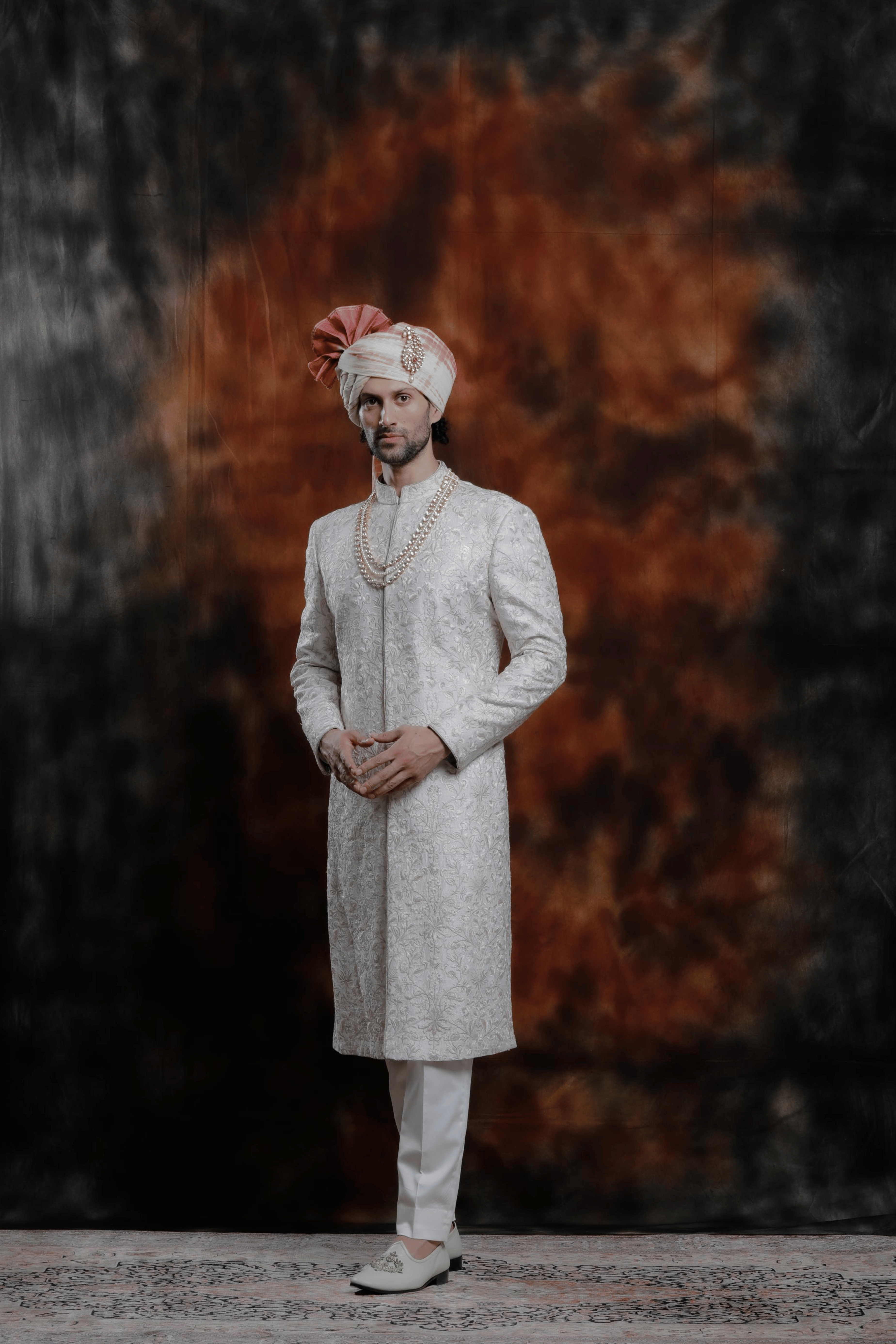 Ivory Heirloom Sherwani