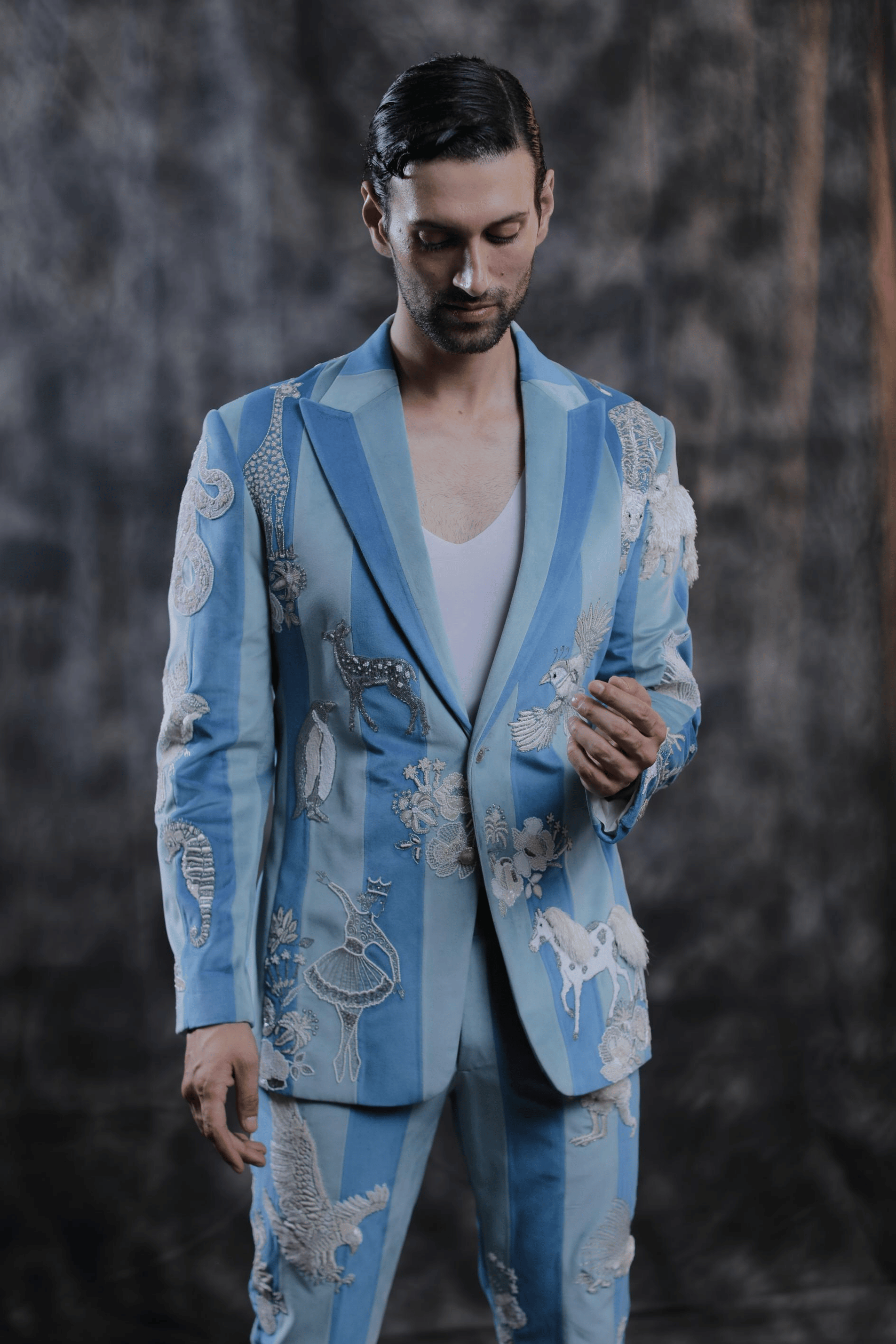 Wild Blue Yonder Suit