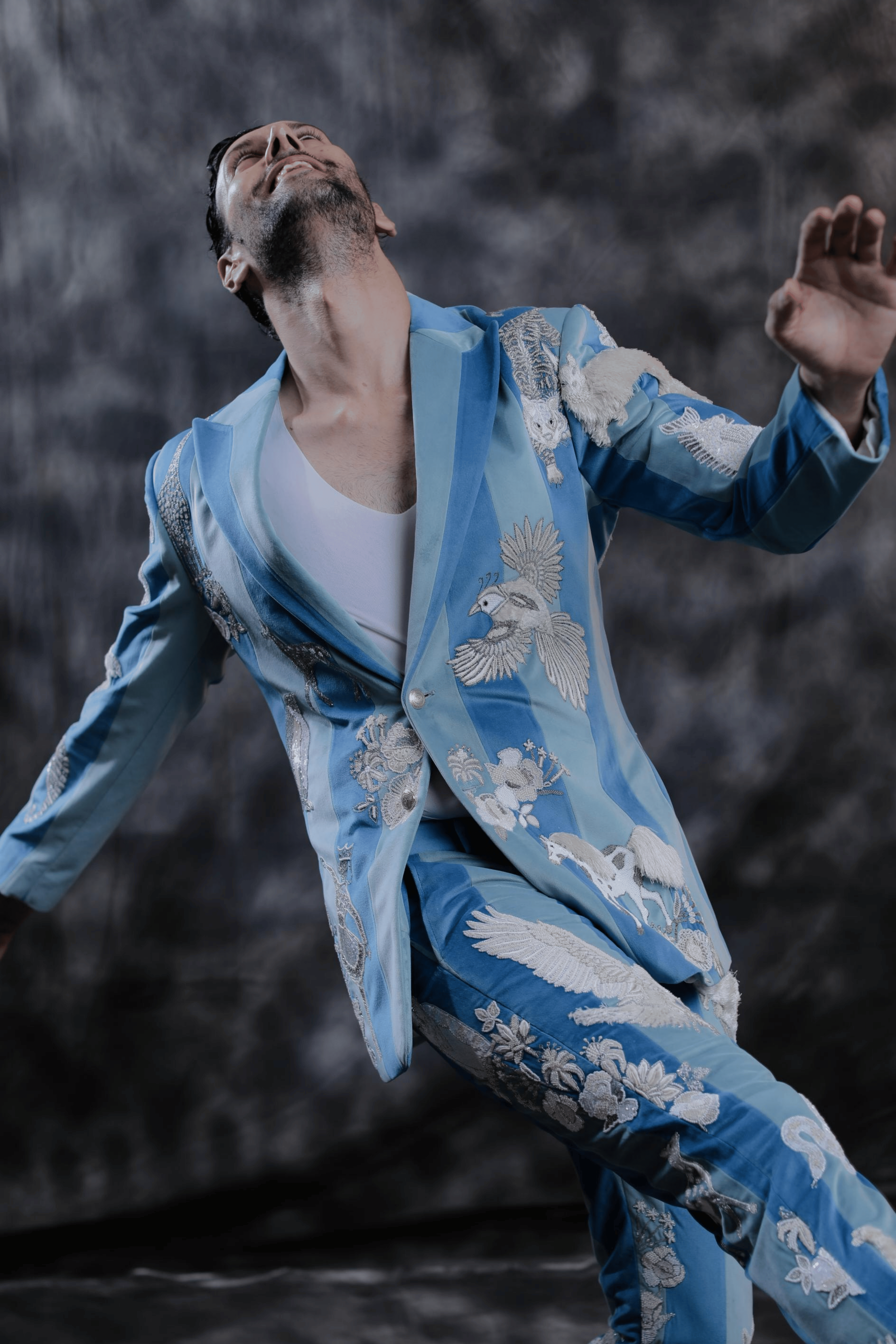 Wild Blue Yonder Suit