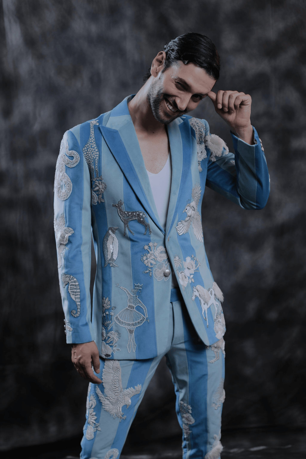 Wild Blue Yonder Suit