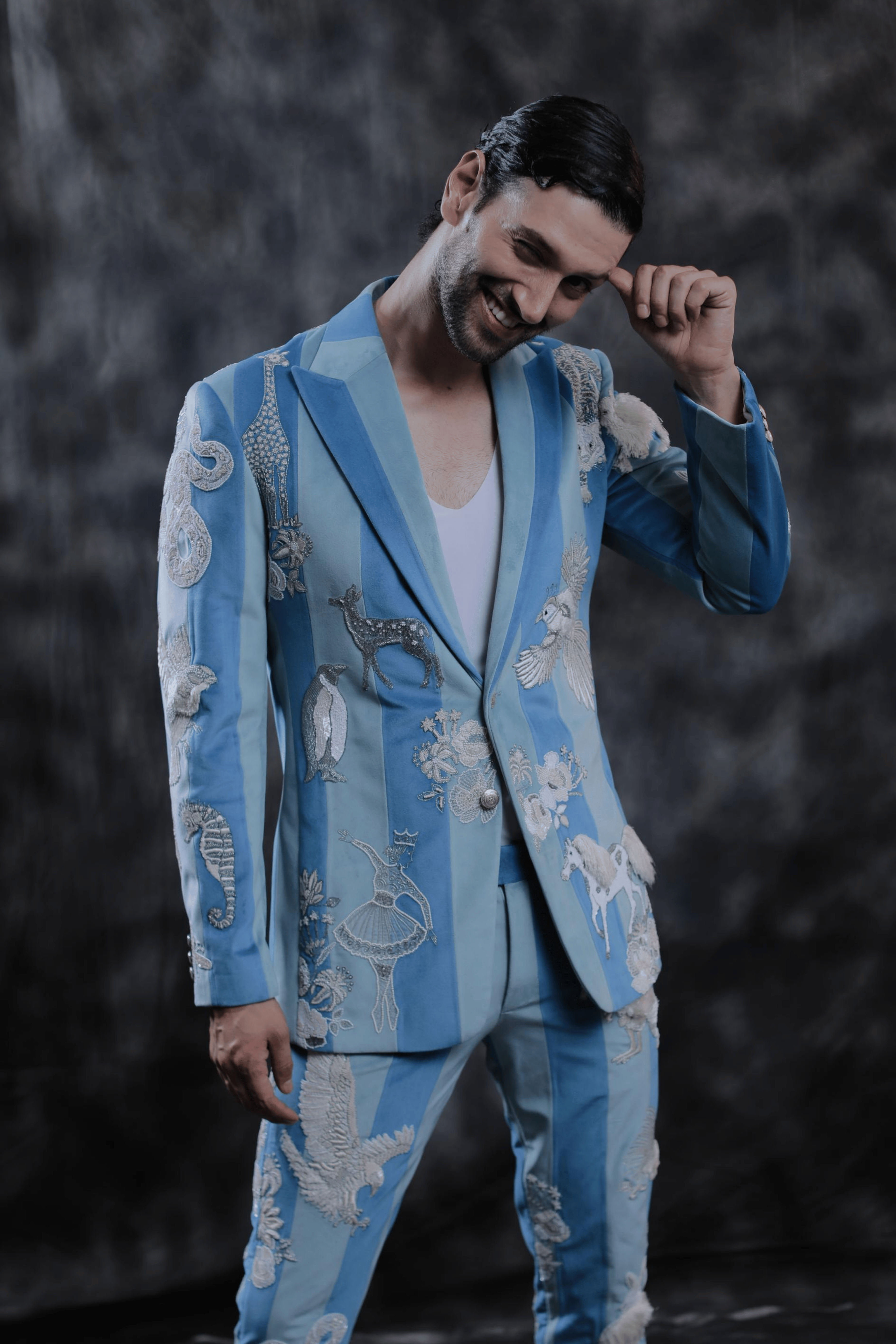Wild Blue Yonder Suit