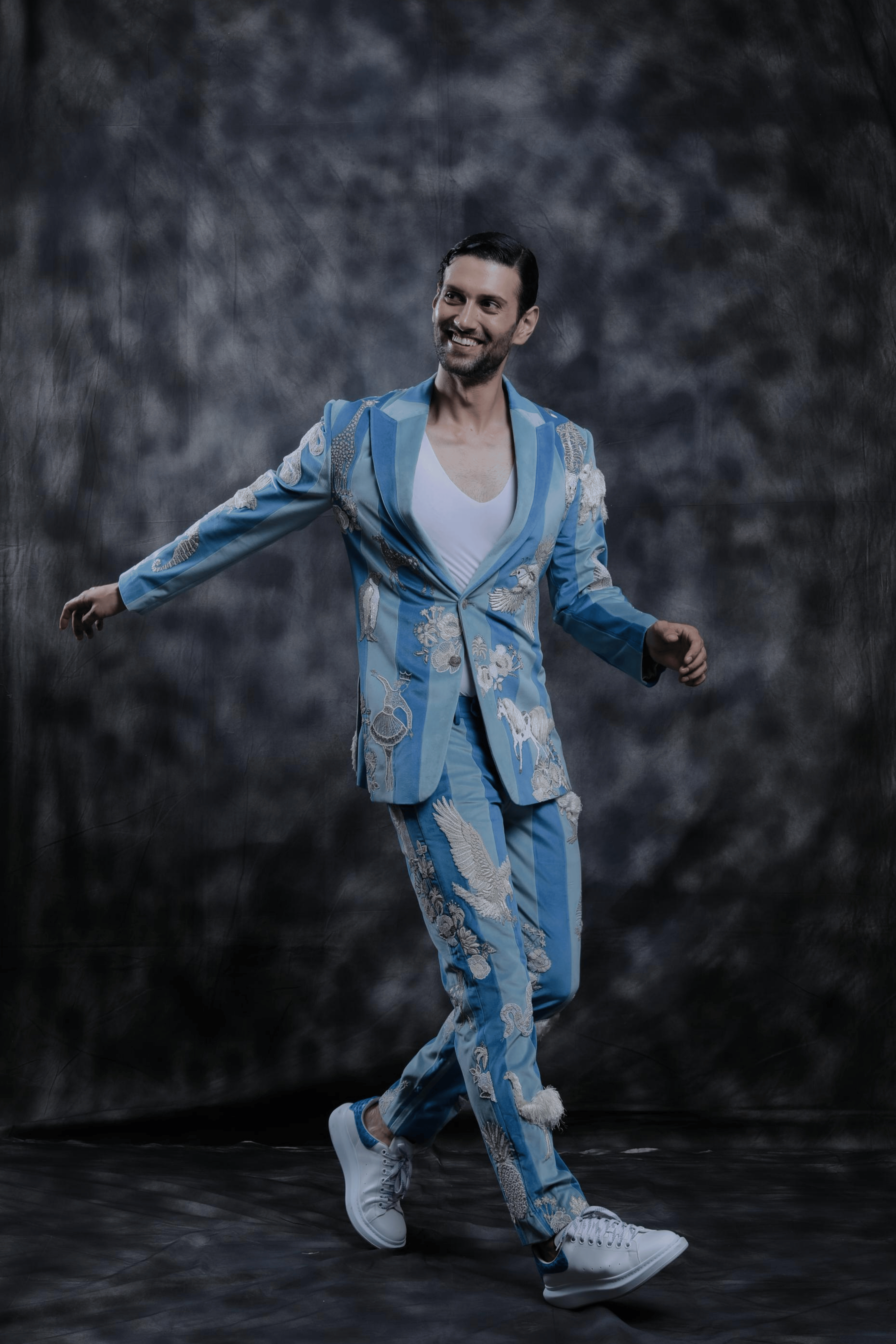 Wild Blue Yonder Suit