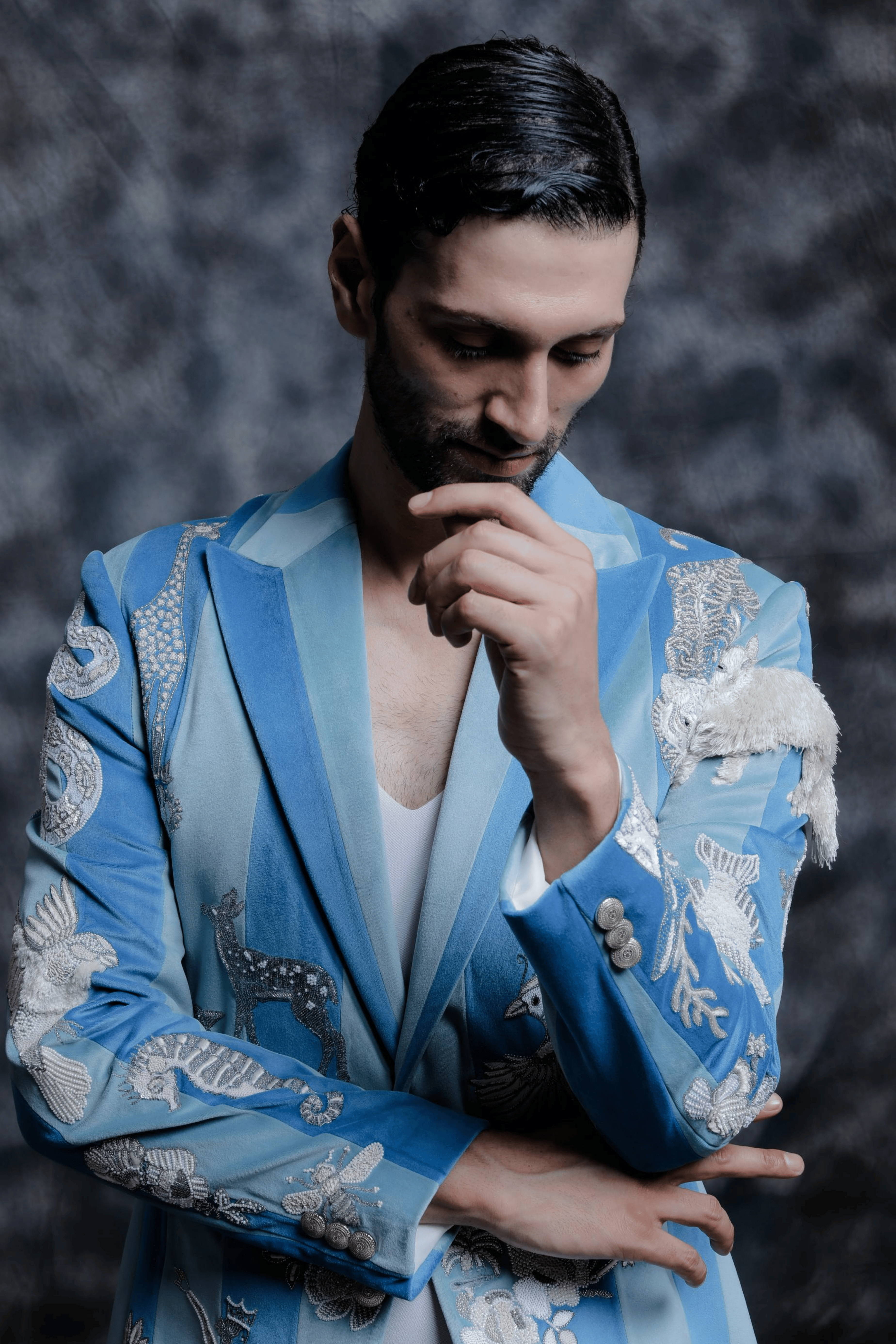 Wild Blue Yonder Suit