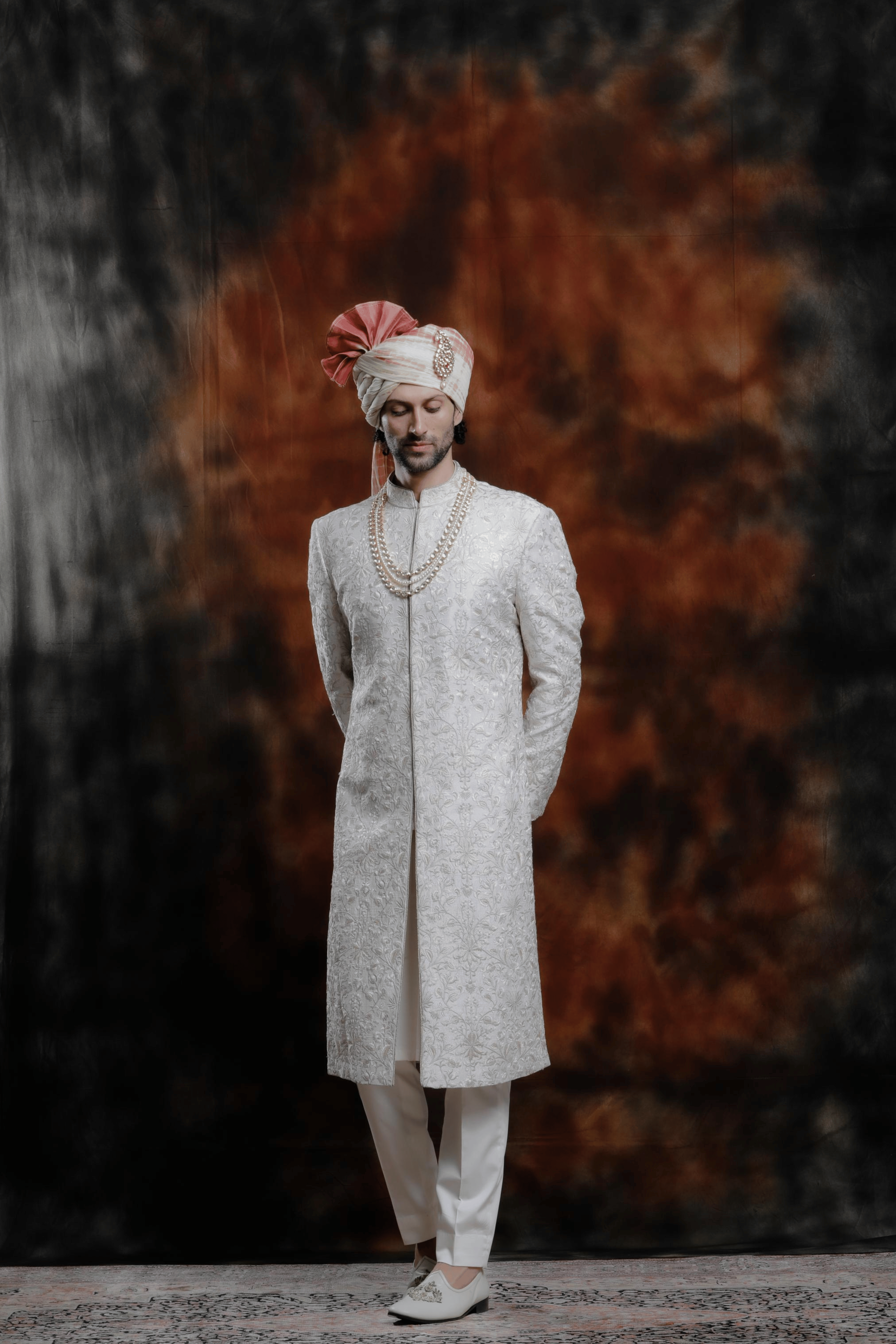 Ivory Heirloom Sherwani