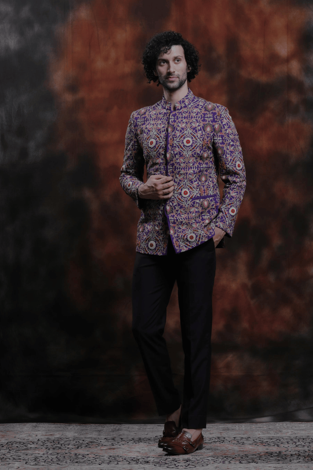 Persian Garden Bandhgala