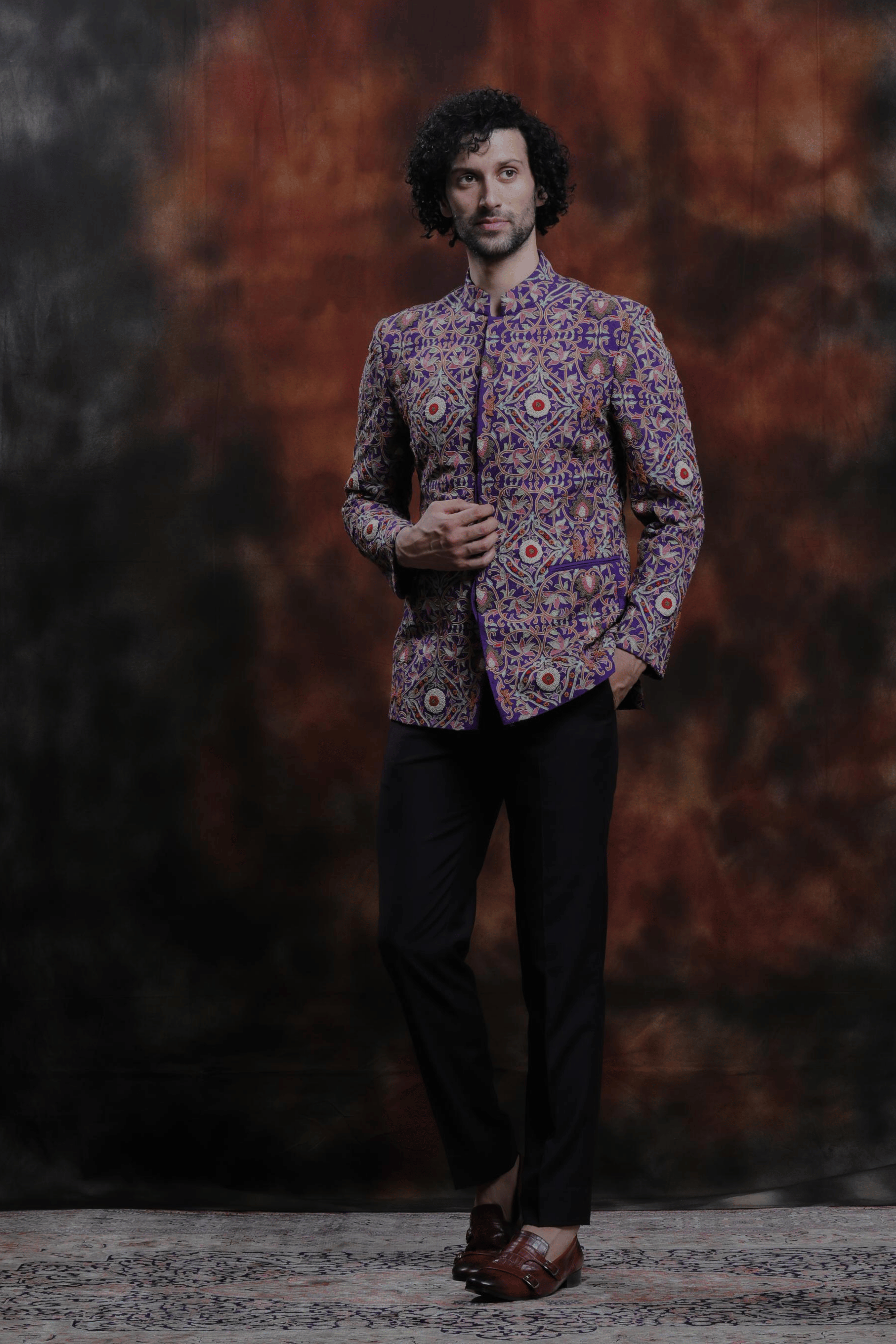 Persian Garden Bandhgala