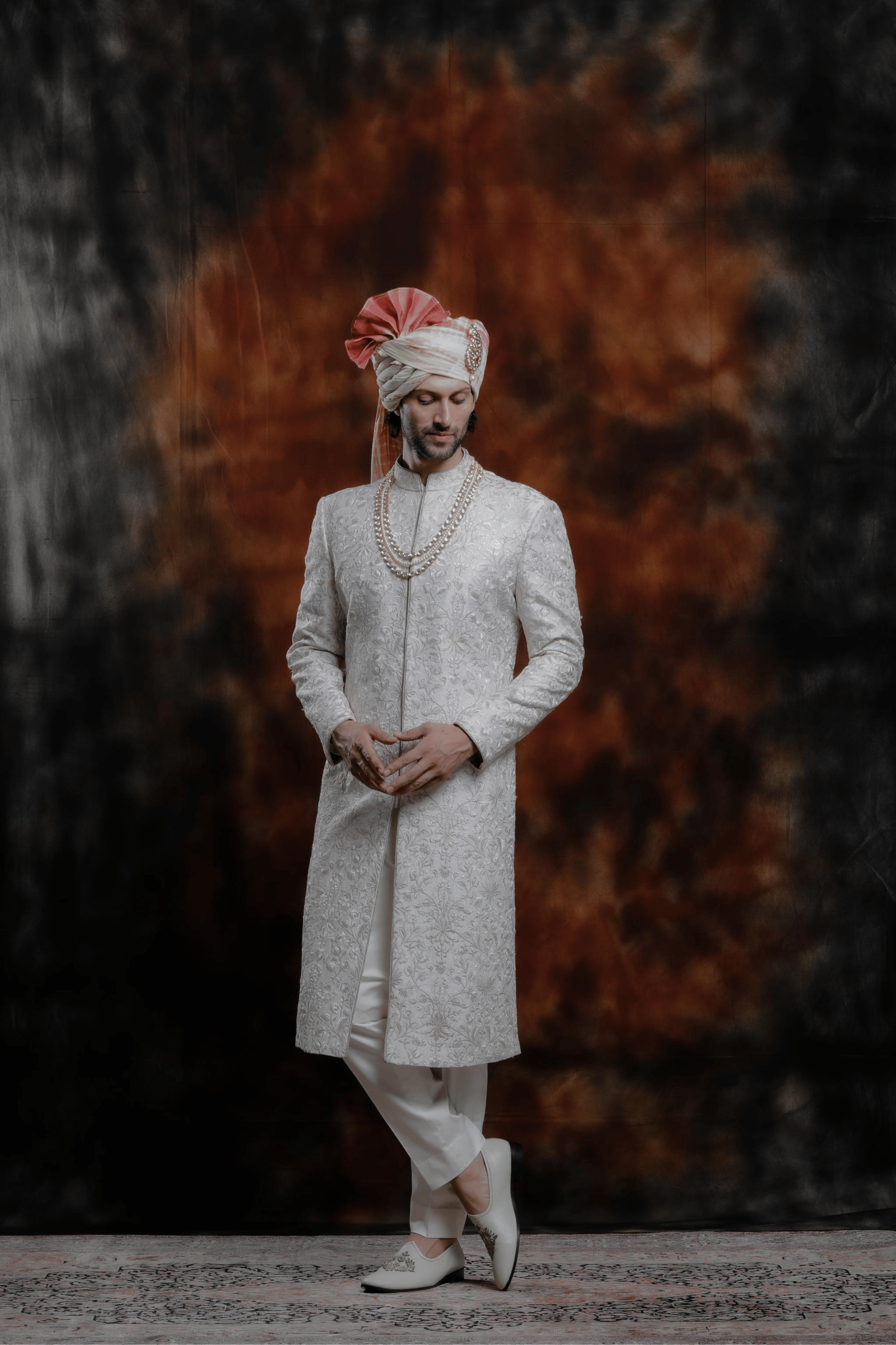 Ivory Heirloom Sherwani