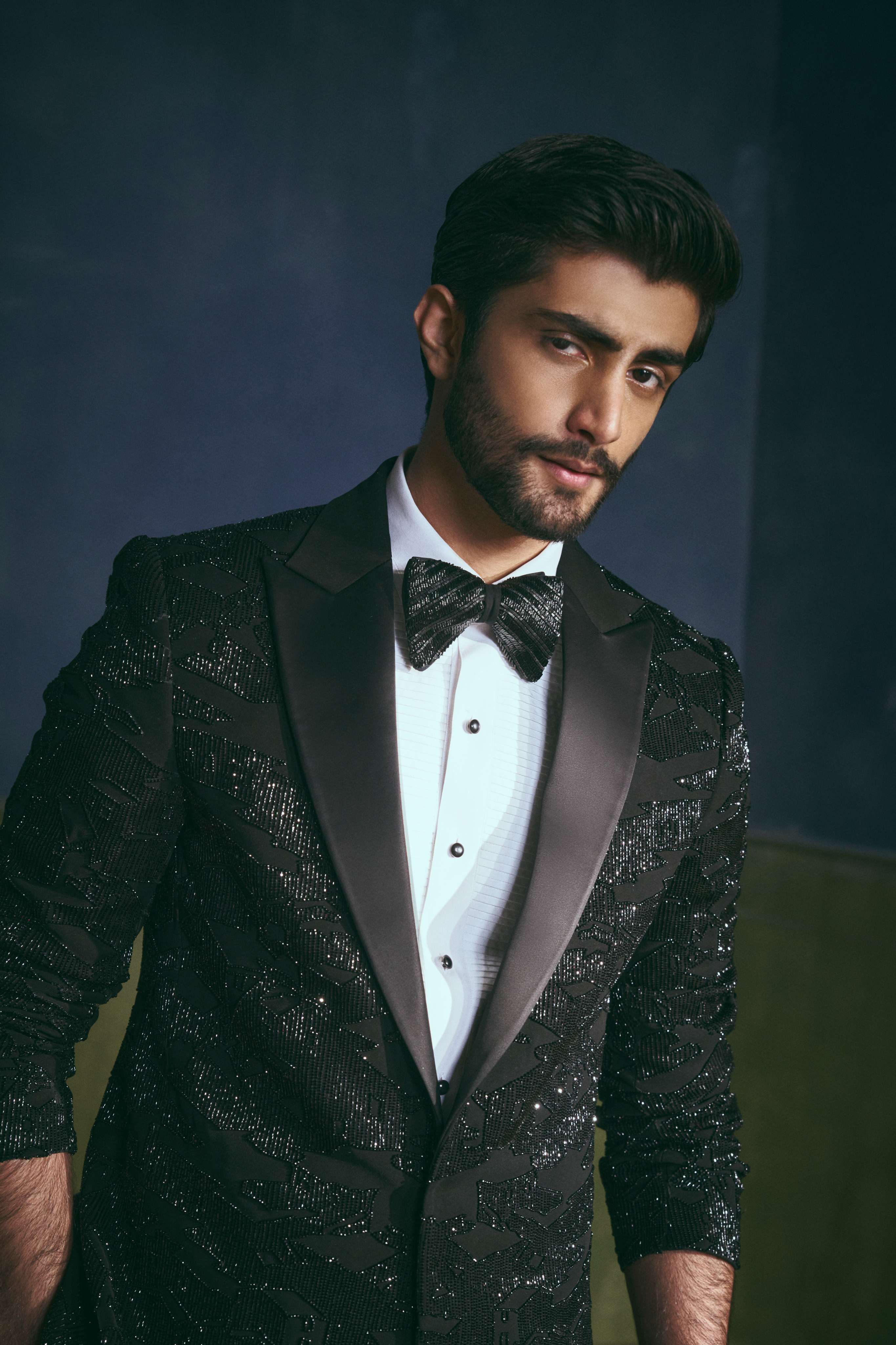 Midnight Bloom Embellished Tuxedo