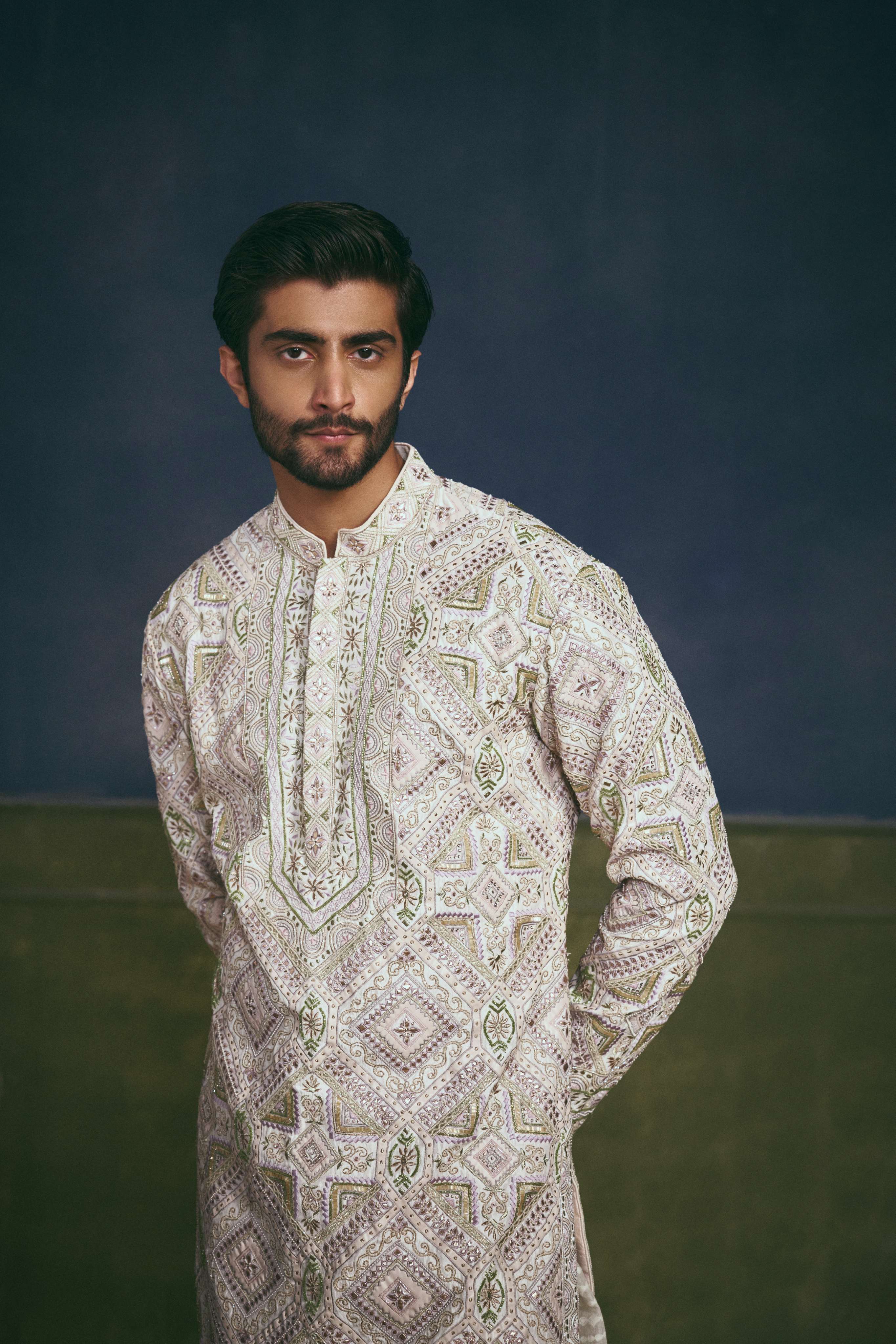 Kaleidoscope Embroidered Kurta Set