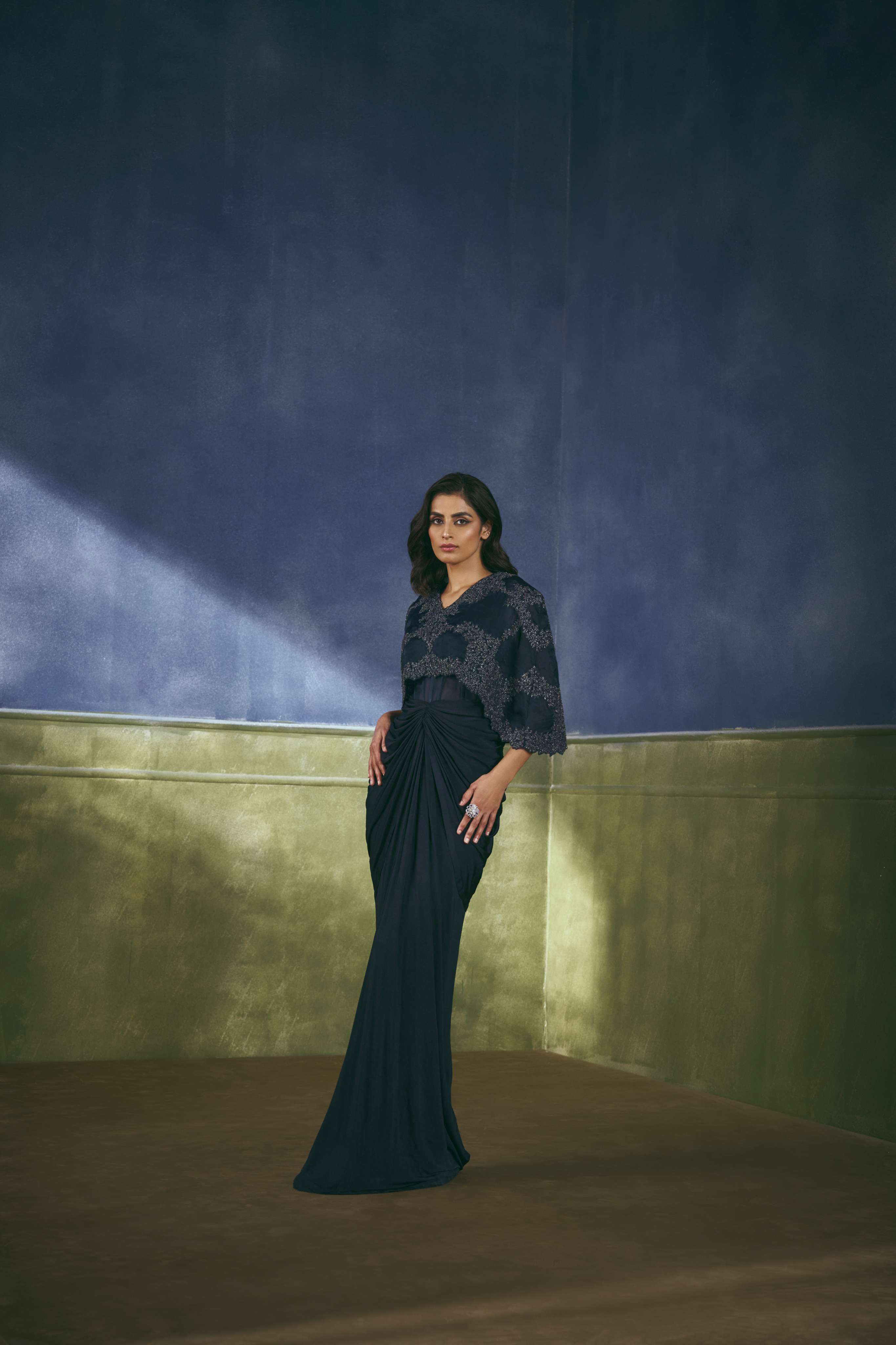Noir Aasman Gown