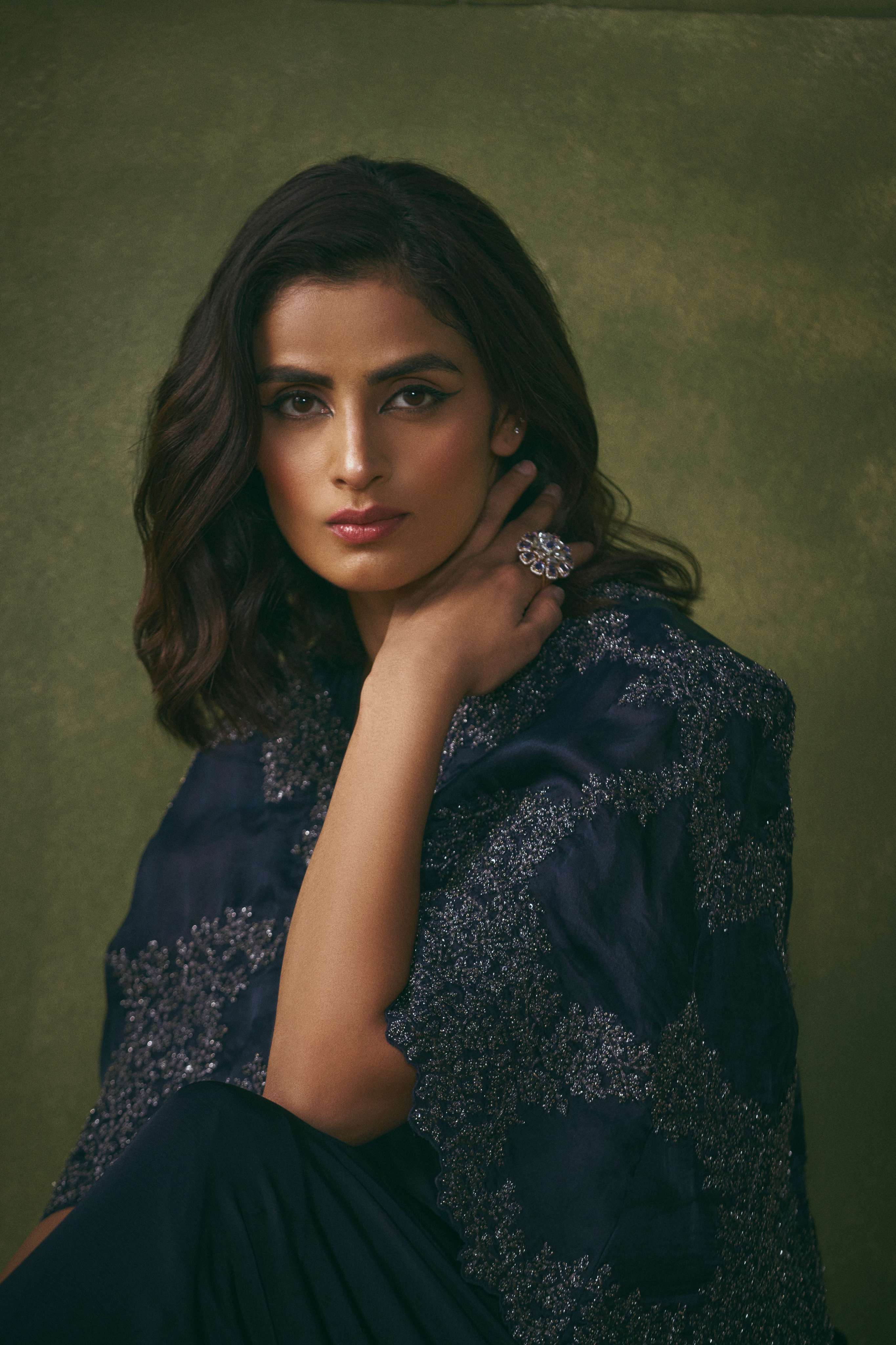 Noir Aasman Gown