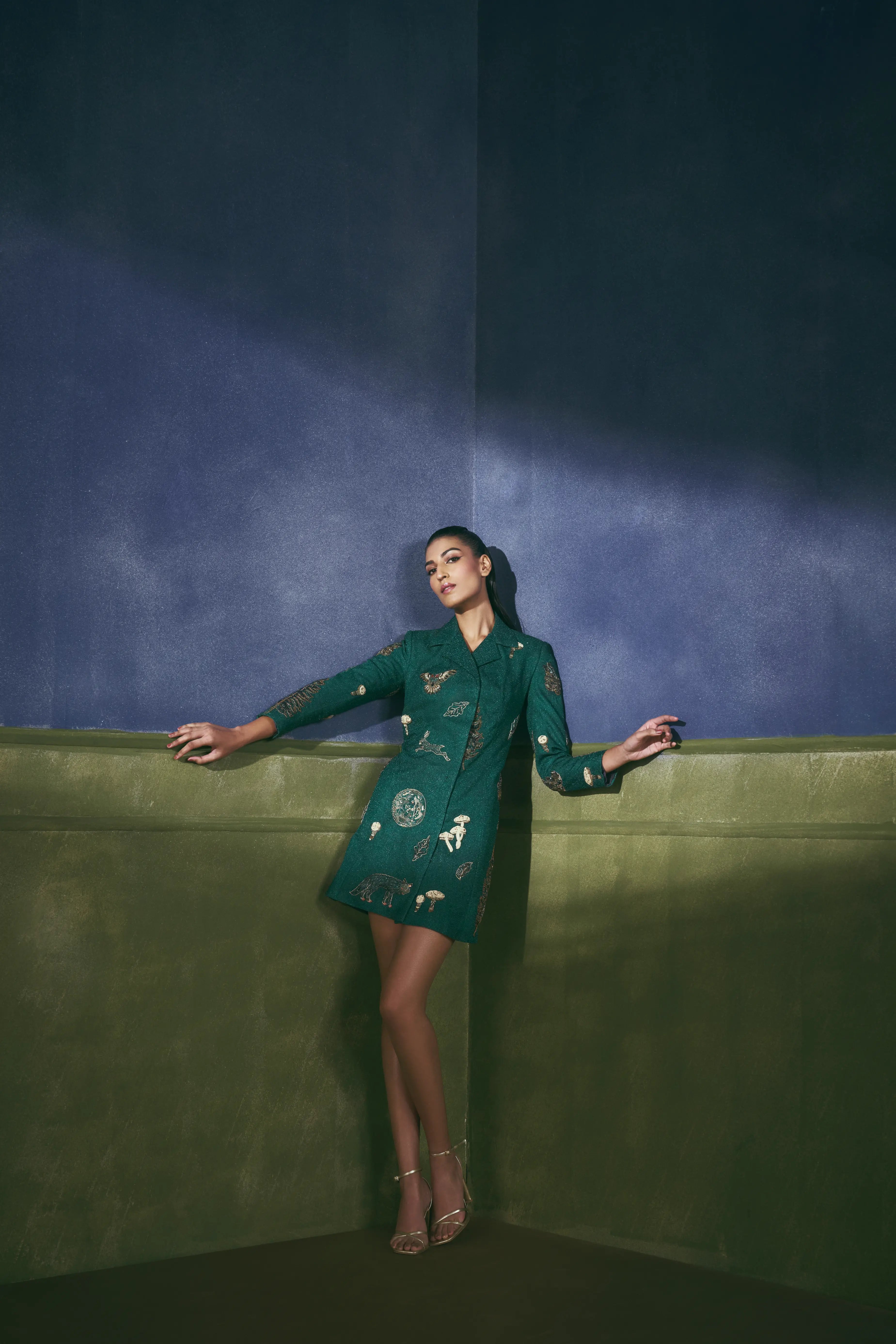 Mythic Grove Blazer Dress