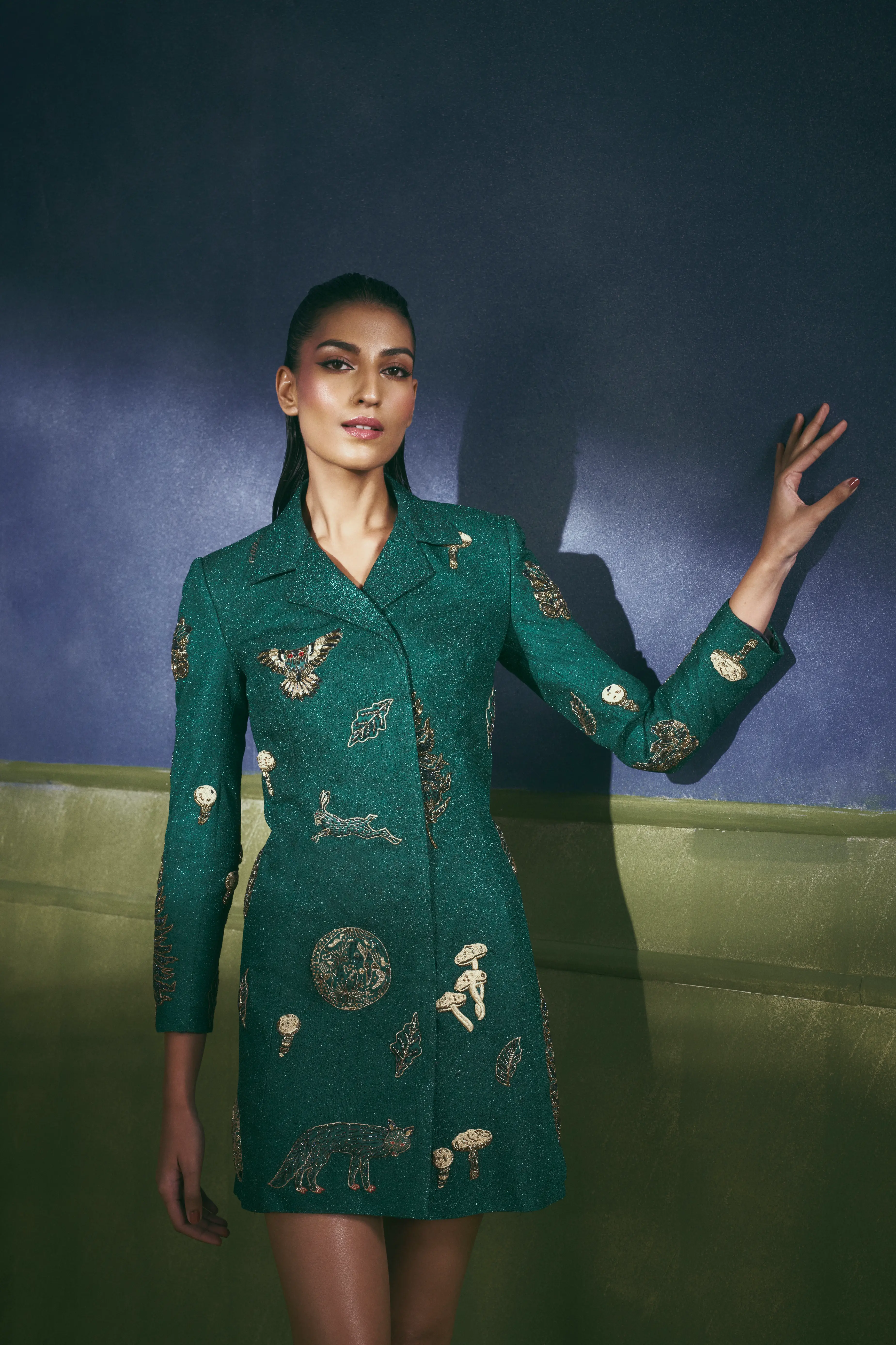 Mythic Grove Blazer Dress
