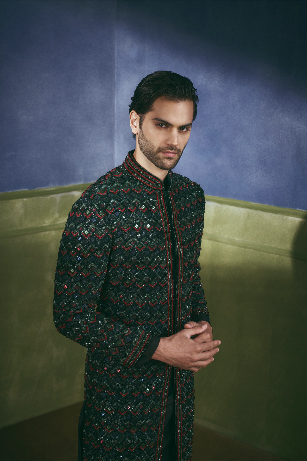 Cathedral Jewel Jawahar Jacket Set