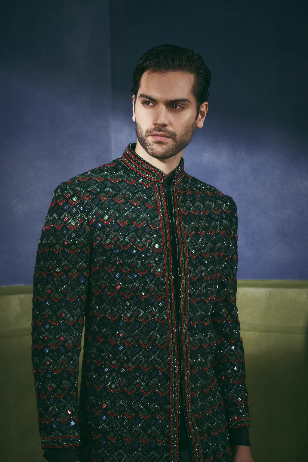 Cathedral Jewel Jawahar Jacket Set