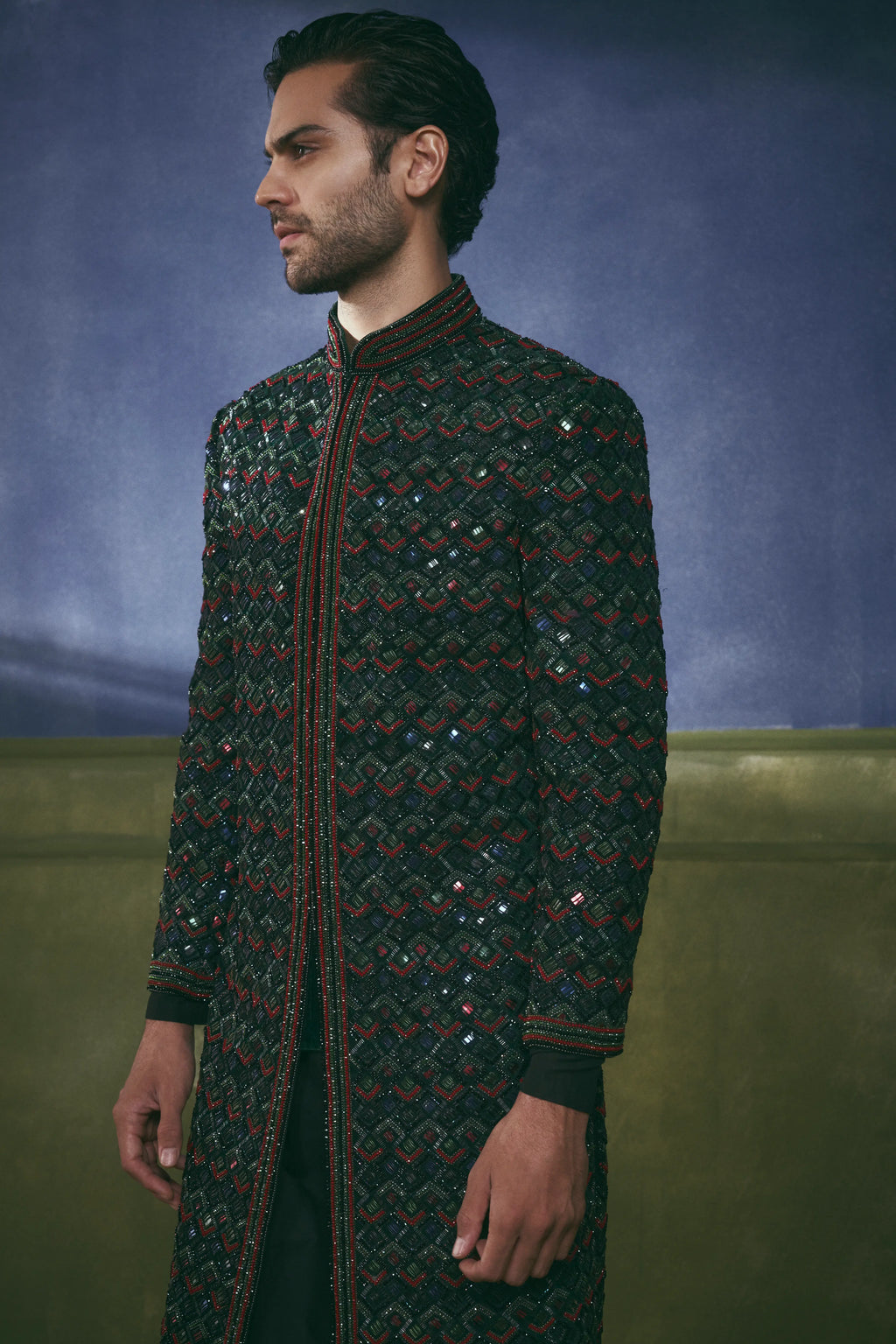 Cathedral Jewel Jawahar Jacket Set