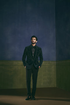 Velvet Nocturne Tuxedo – Achin Bindlish