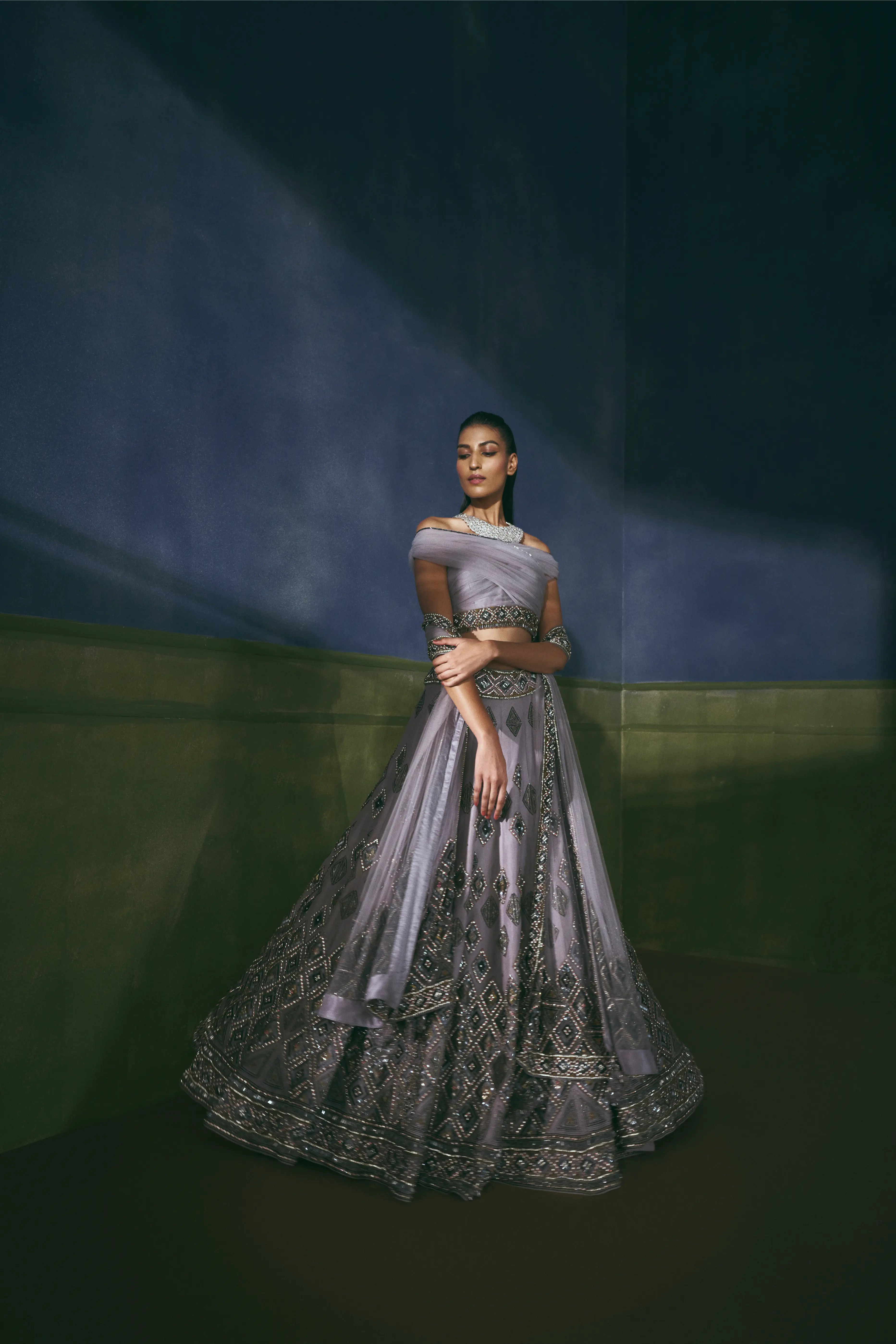 Ethereal Armour Lehenga